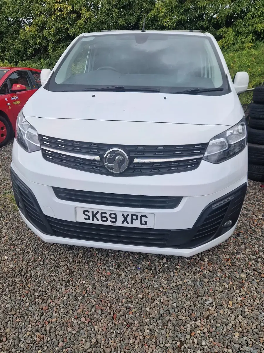Used Vauxhall Vivaro Sportive 120 HP (88 kW) 2019 White MPV