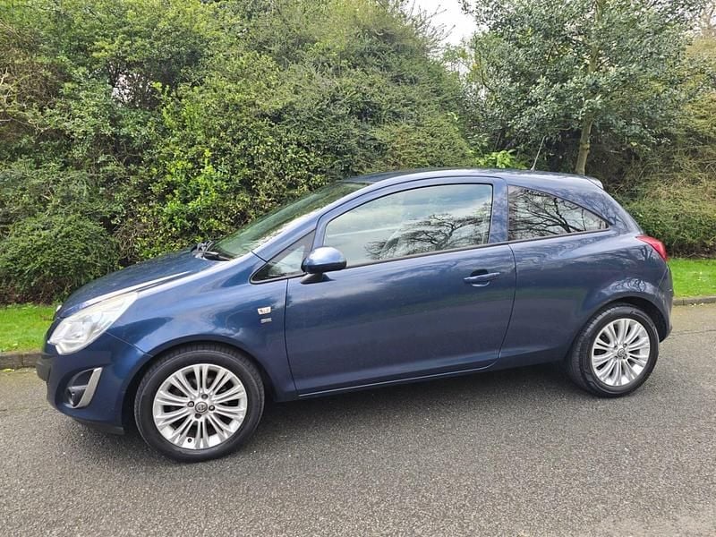 Used Vauxhall Corsa 2012 Blue Hatchback