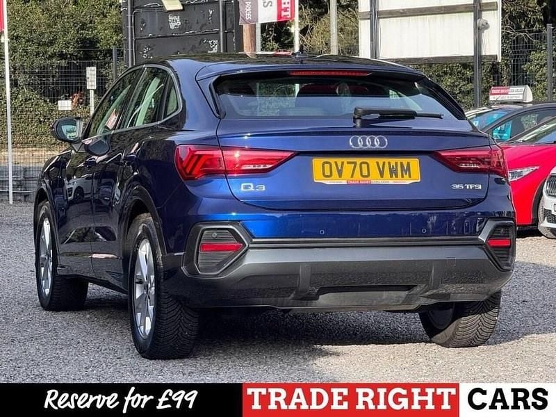 Used Audi Q3 Sportback Sport 150 HP (110 kW) 2020 Blue SUV