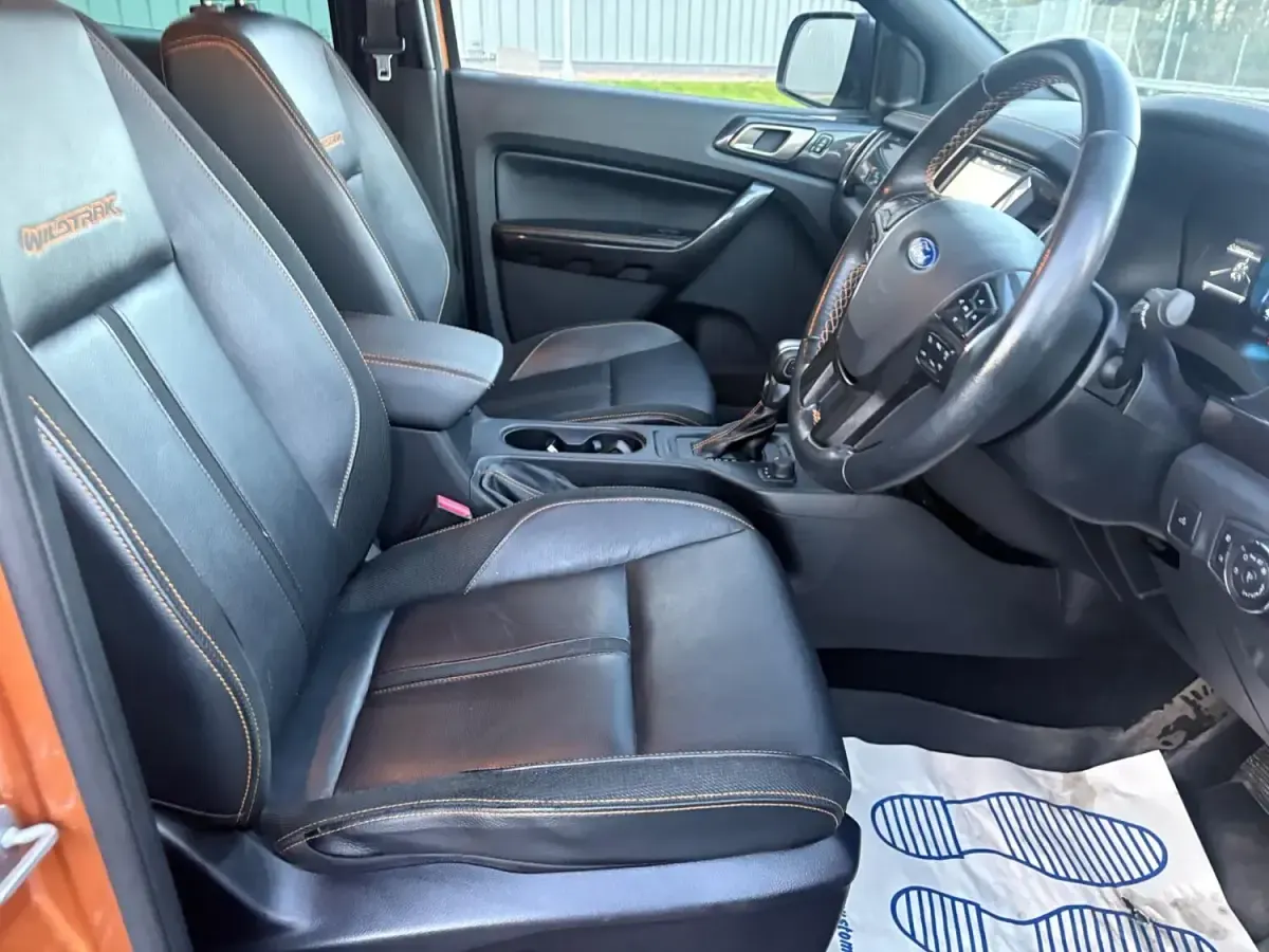 Used Ford Ranger Wildtrack 210 HP (154 kW) 2019 Orange Pickup
