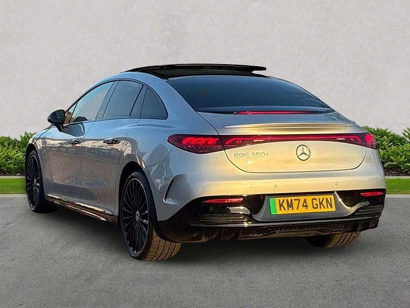 Used Mercedes EQE350 AMG line 214 kW (292 HP) 2024 Silver Sedan