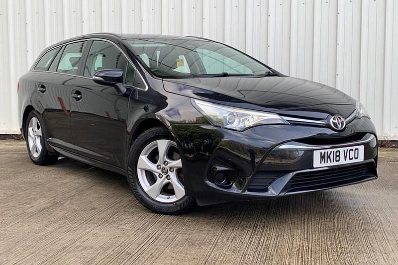 Black Used 2018 Toyota Avensis Active Estate | £6,485 (Good price) - Image 1/1