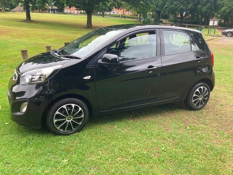 Used Kia Picanto 68 HP (50 kW) 2012 Black Hatchback