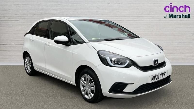 Used Honda Jazz Hybrid 109 HP (80 kW) 2021 White Hatchback