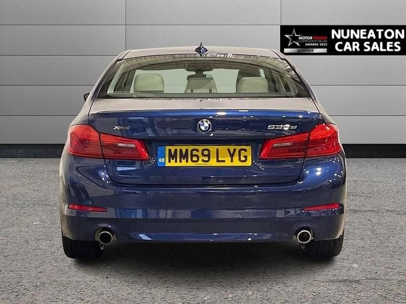 Used BMW 530e Comfort Edition 2019 Blue Sedan