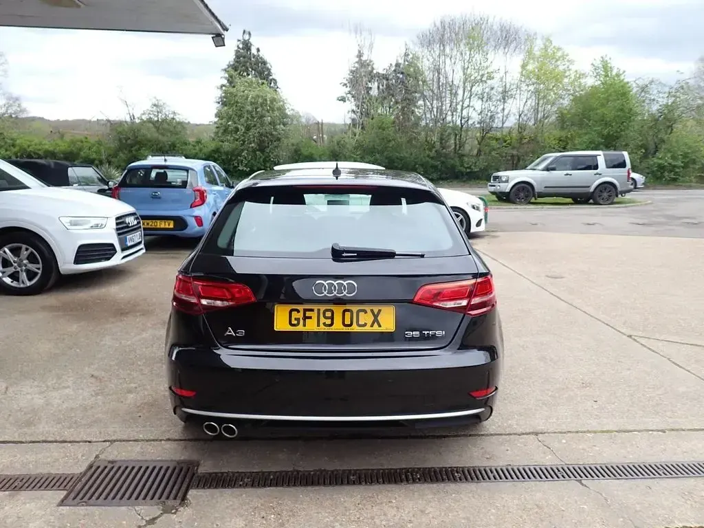 Used Audi A3 Sport 150 HP (110 kW) 2019 Black Sedan