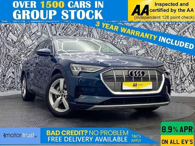 Used Audi e-tron Advanced 230 kW (313 HP) 2021 Blue SUV