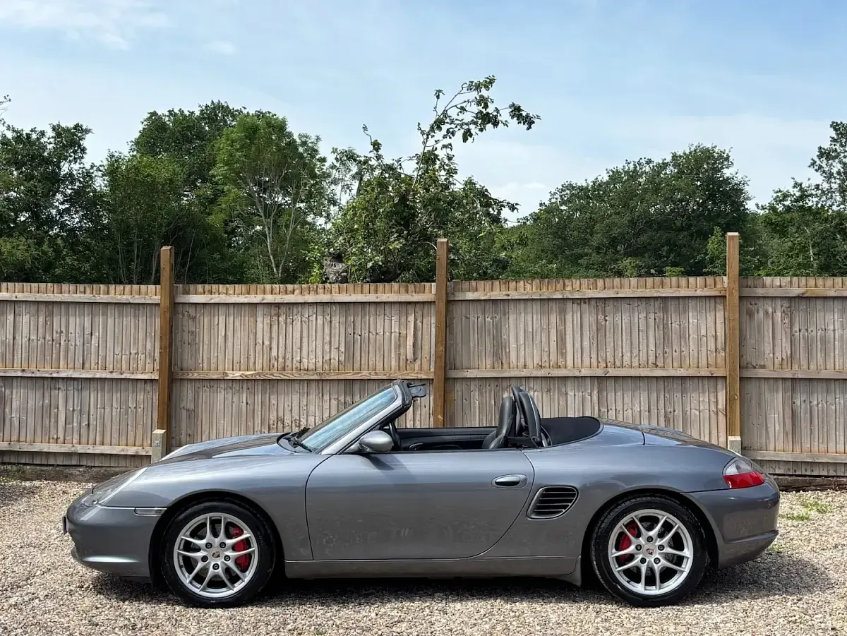 Used Porsche 986 Boxster 260 HP (191 kW) 2004 Grey Cabriolet