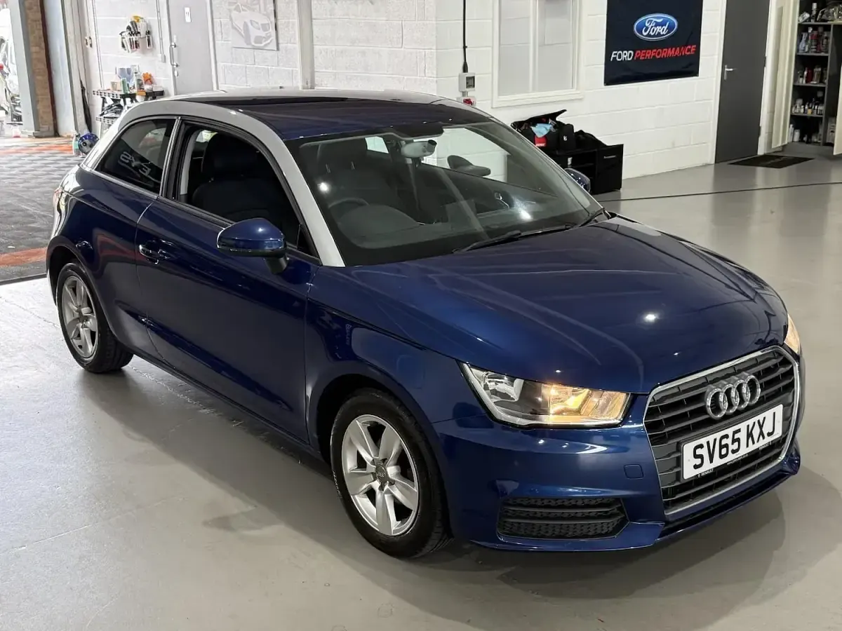 Used Audi A1 Design 2015 Blue Hatchback
