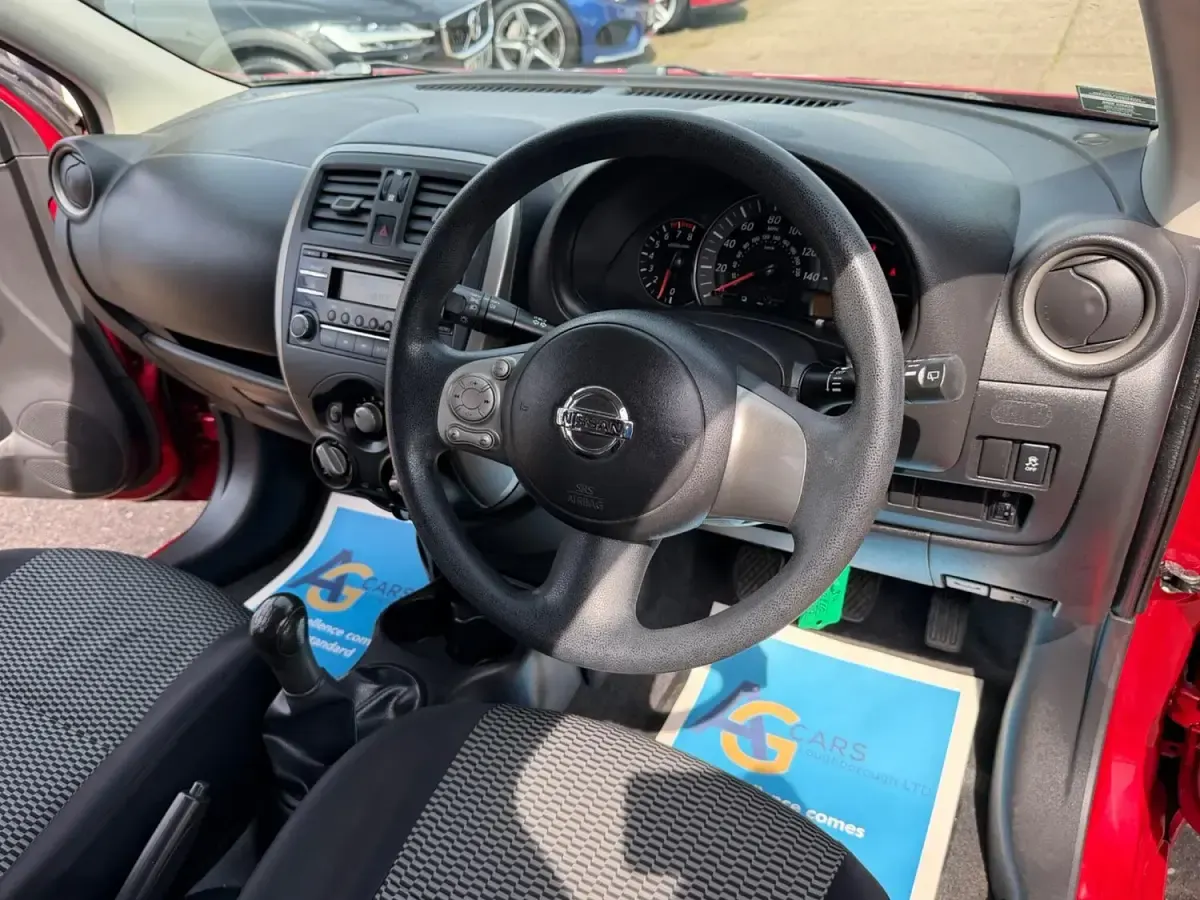 Used Nissan Micra Visia 80 HP (58 kW) 2014 Red Hatchback