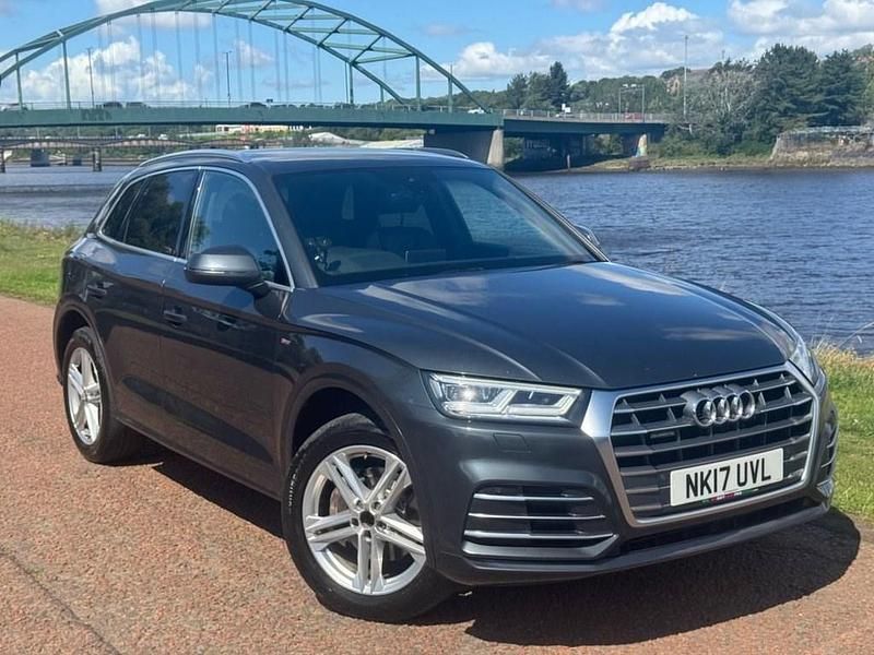 Grey Used 2017 Audi Q5 S-Line SUV | £14,999 (Fair price) - Image 1/4