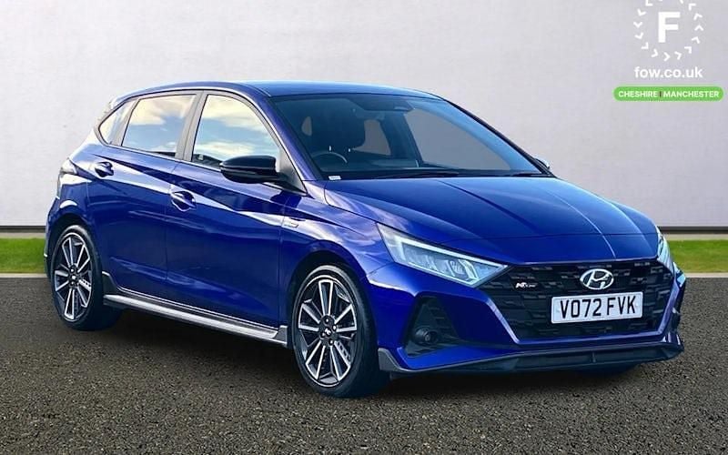 Blue Used 2022 Hyundai i20 N Line Hatchback | £14,899 (Fair price) - Image 1/4