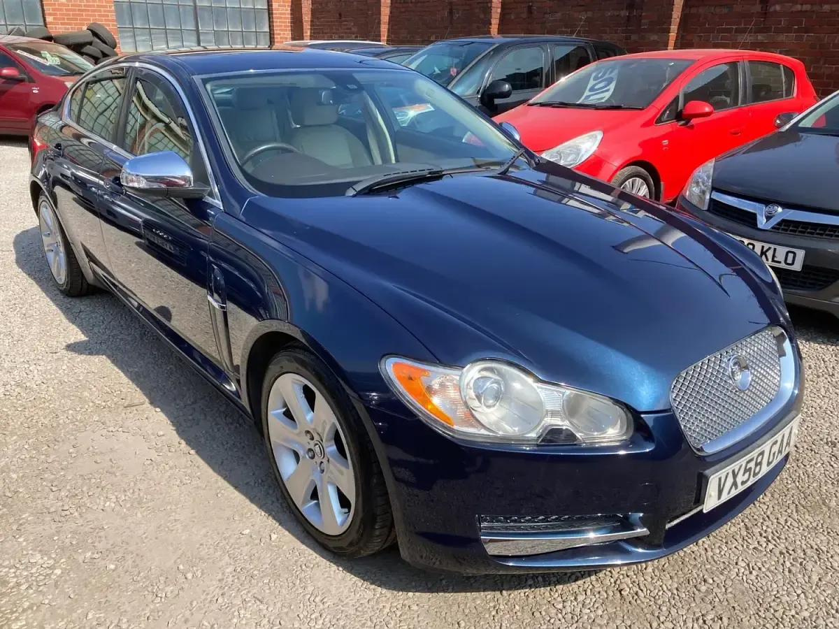 Used Jaguar XF Premium Luxury 207 HP (152 kW) 2008 Blue Sedan