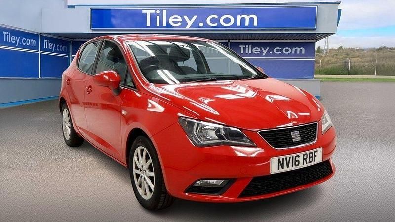 Red Used 2016 Seat Ibiza SE Hatchback | £5,990 (A bit pricey) - Image 1/2