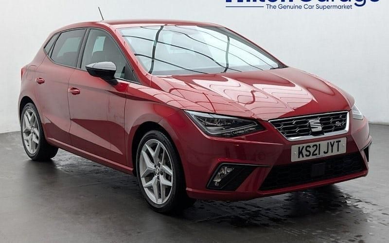 Used Seat Ibiza FR 80 HP (58 kW) 2021 Red Hatchback
