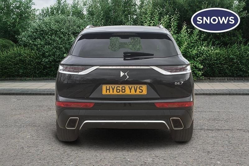 Used DS Automobiles DS7 Crossback Prestige 225 HP (165 kW) 2018 Black SUV