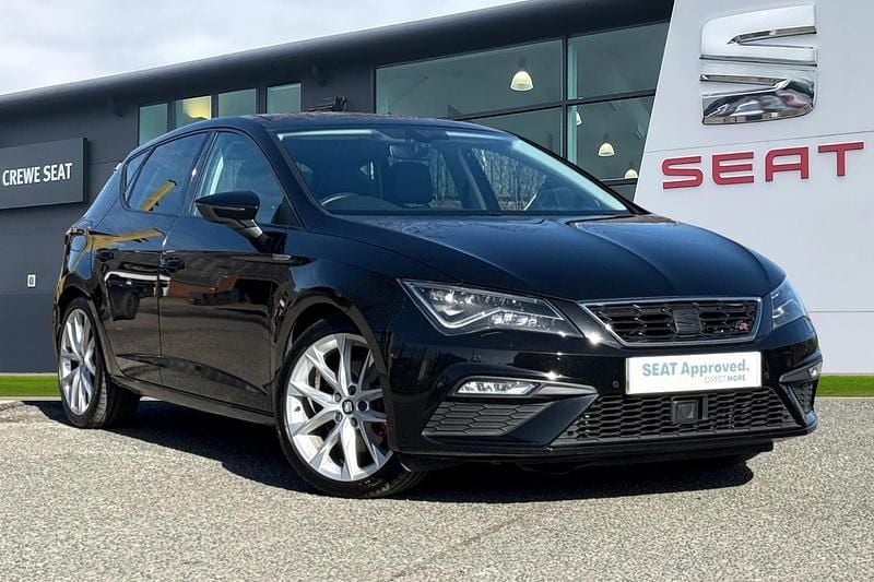 Used Seat Leon FR Sport 2018 Black Hatchback