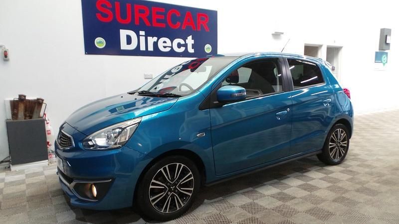 Blue Used 2018 Mitsubishi Mirage Hatchback | £5,295 (Fair price) - Image 1/4