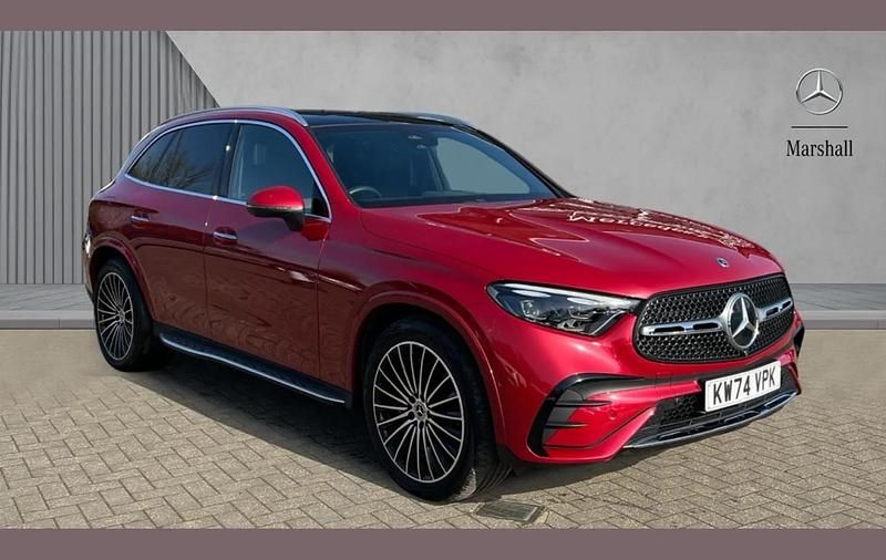 Used Mercedes GLC300e AMG Line Premium Plus 254 HP (186 kW) 2025 Red SUV