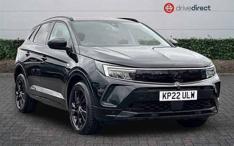 Used Vauxhall Grandland X SRi 131 HP (96 kW) 2021 Black SUV