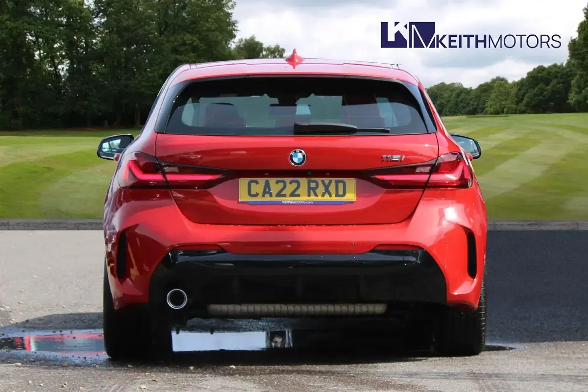 Used BMW 118 M Sport 136 HP (100 kW) 2022 Red Hatchback