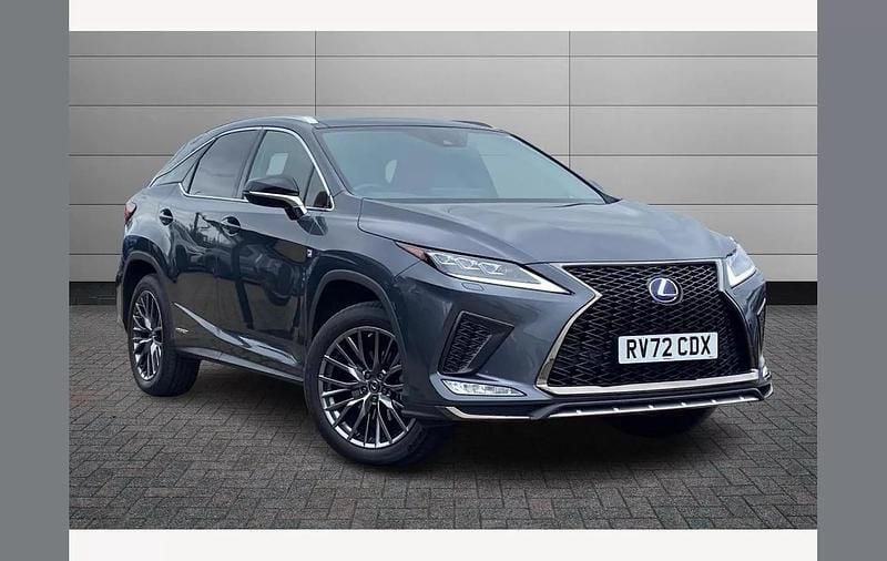 Sonic grey Used 2022 Lexus RX450h Sport Line SUV | £36,850 (Fair price) - Image 1/3