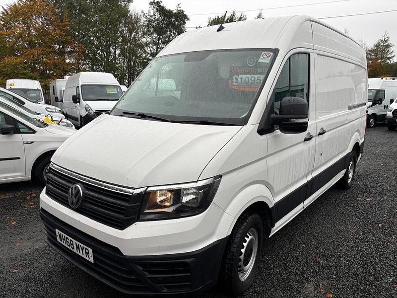 White Used 2019 VW Crafter Trendline Van | £9,700 (Good price) - Image 1/4