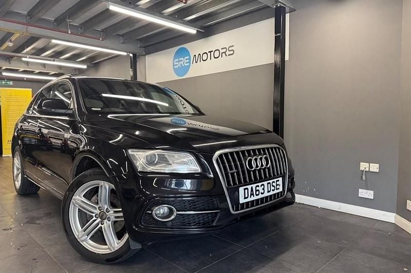 Black Used 2014 Audi Q5 S-line plus SUV | £8,495 (Fair price) - Image 1/1