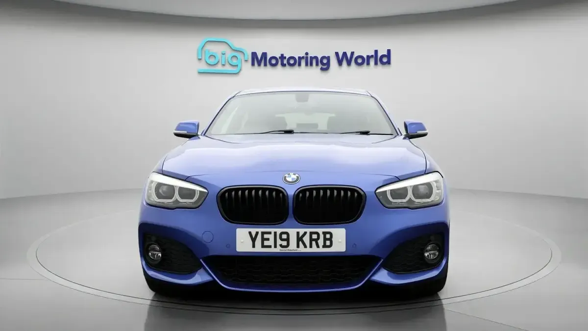 Used BMW 120 M Sport 184 HP (135 kW) 2019 Blue Hatchback