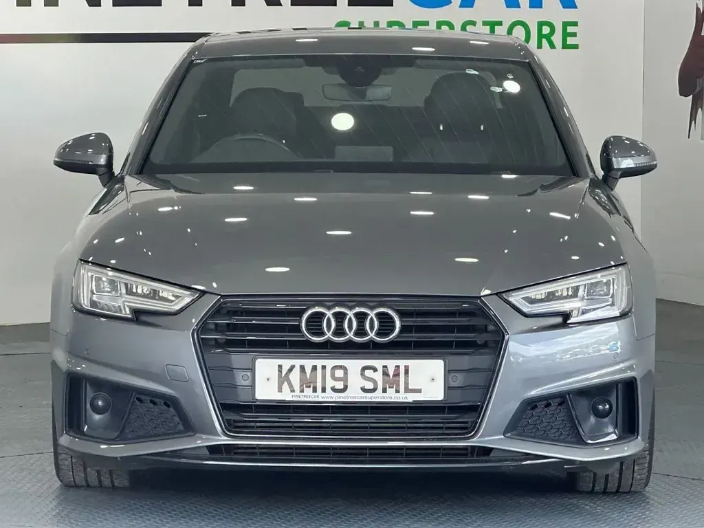 Used Audi A4 Black Edition 150 HP (110 kW) 2019 Grey Sedan