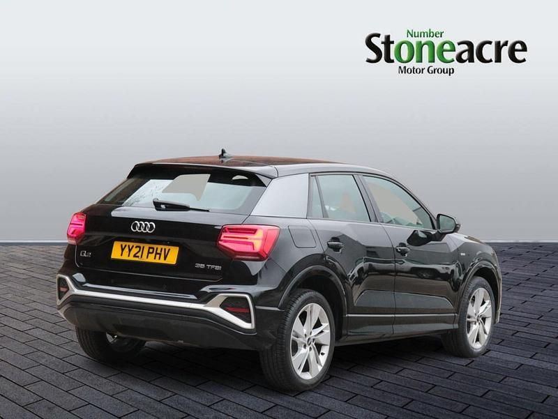 Used Audi Q2 S-Line 150 HP (110 kW) 2021 Black SUV