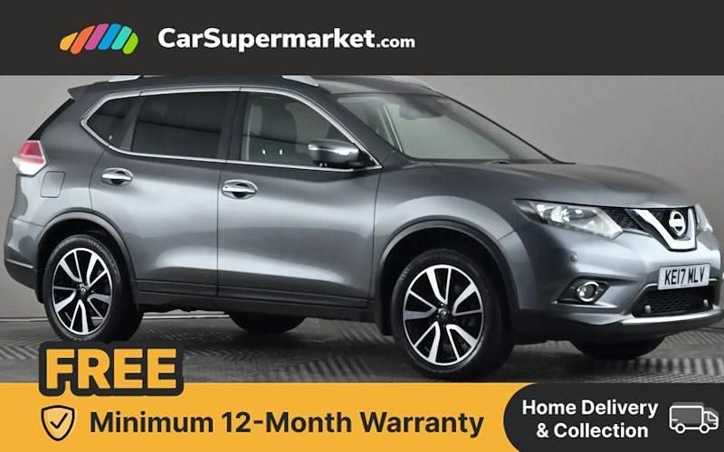 Grey Used 2017 Nissan X-Trail N-Vision SUV | £10,997 (Fair price) - Image 1/4