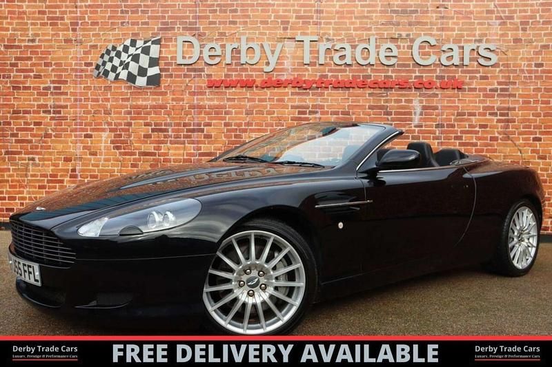 Used Aston Martin DB9 450 HP (330 kW) 2005 Black Cabriolet