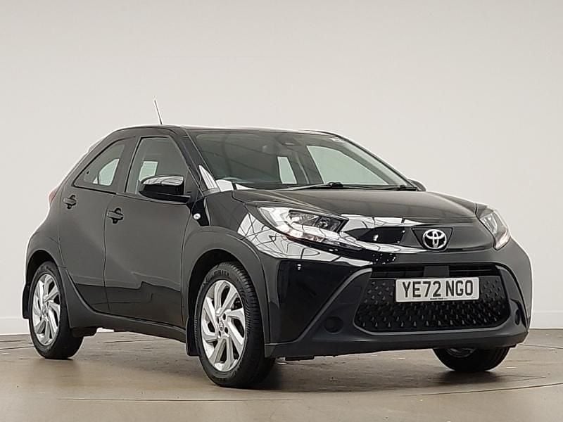 Black Used 2022 Toyota Aygo PURE Hatchback | £12,498 (Fair price) - Image 1/4
