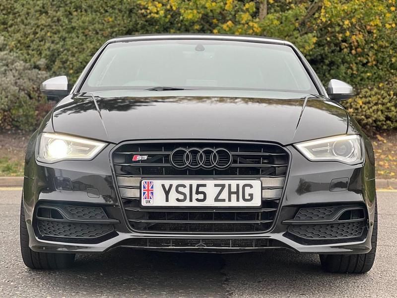 Used Audi S3 Cabriolet 300 HP (220 kW) 2015 Black Cabriolet