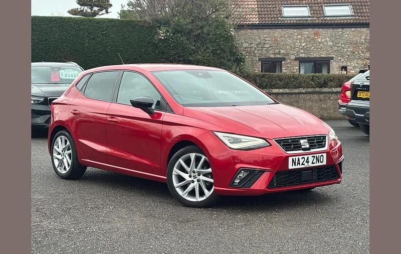 Red Used 2024 Seat Ibiza FR Hatchback | £15,980 (Good price) - Image 1/4
