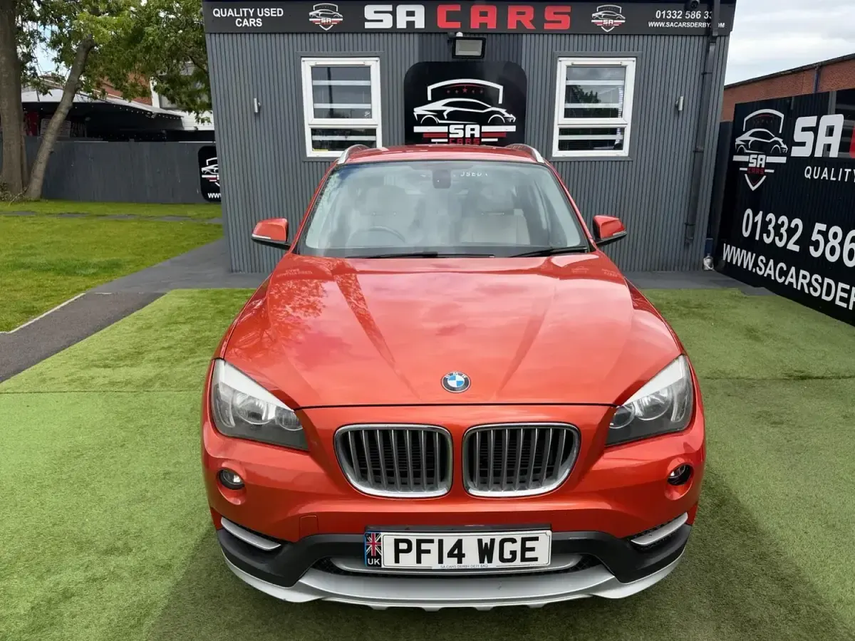 Used BMW X1 xLine 143 HP (105 kW) 2014 Orange SUV