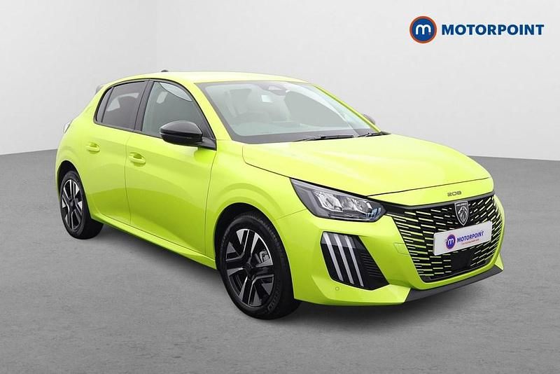 Yellow New 2025 Peugeot 208 Allure Hatchback | £19,499 (Super price) - Image 1/4