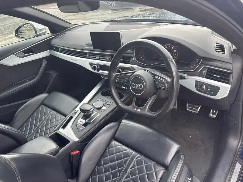 Used Audi S4 Design 354 HP (260 kW) 2018 Blue Sedan