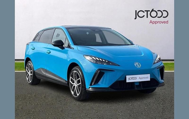 Used MG MG4 EV Trophy 180 kW (245 HP) 2025 Blue Hatchback