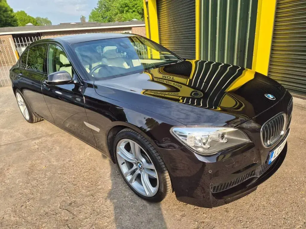 Used BMW 740L M Sport 2013 Black Sedan