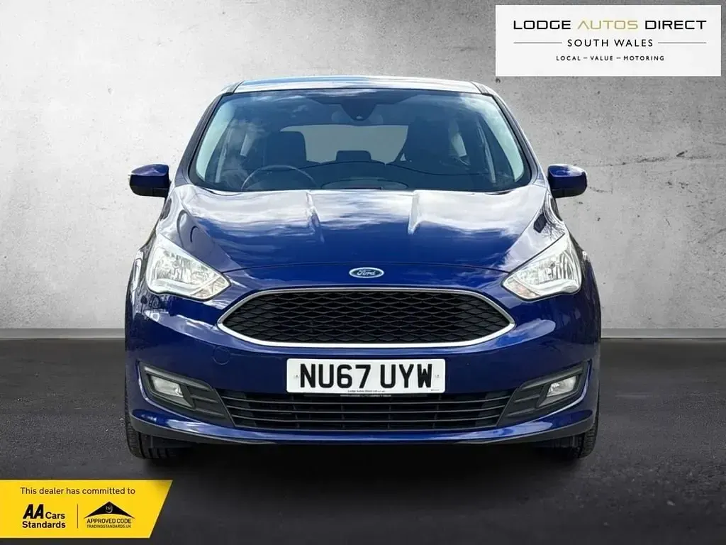 Second-hand Ford C-MAX Zetec 120 CP (88 kW) 2017 Albastru Monovolum