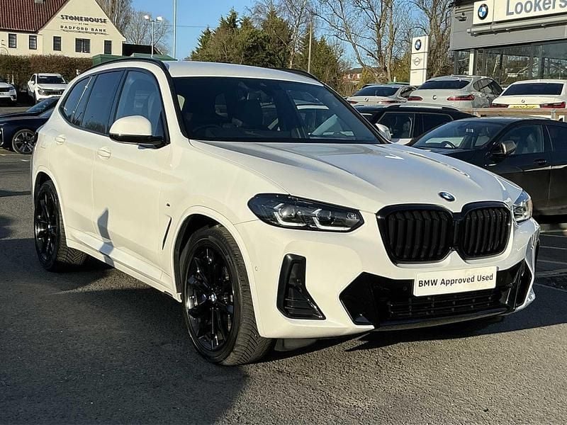 Used BMW X3 M Sport 282 HP (207 kW) 2022 White SUV