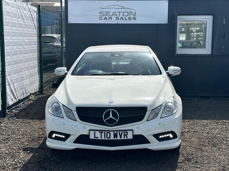 Used Mercedes E350 2010 White Coupe
