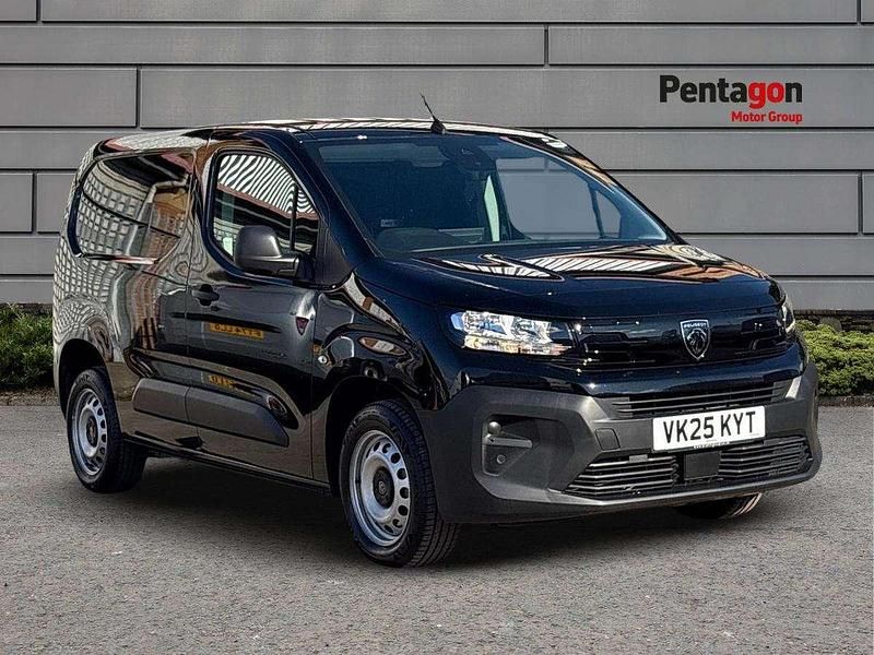 Black Used 2025 Peugeot Partner MPV | £22,312 - Image 1/4
