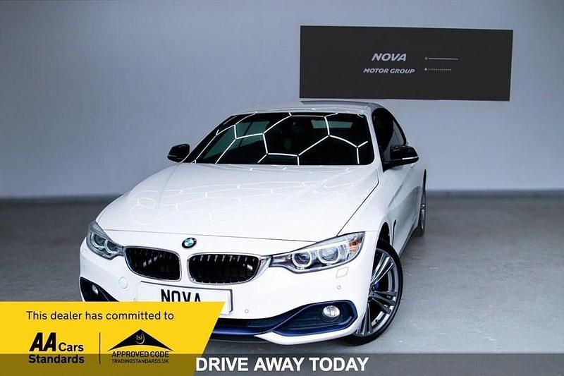 White Used 2015 BMW 420 Sport Line Cabriolet | £9,849 (Good price) - Image 1/4