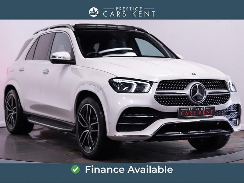 Used Mercedes GLE400 AMG line 2020 White Estate