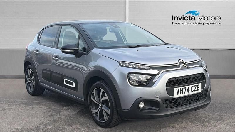 Cumulus grey Used 2024 Citroën C3 PureTech Hatchback | £13,200 (Good price) - Image 1/4