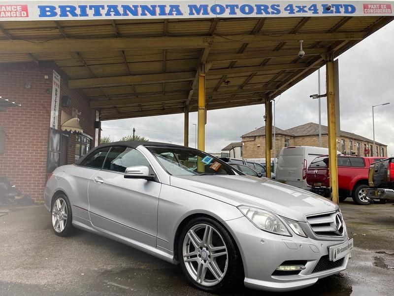 Silver Used 2013 Mercedes E220 Cabriolet | £5,695 (Good price) - Image 1/4