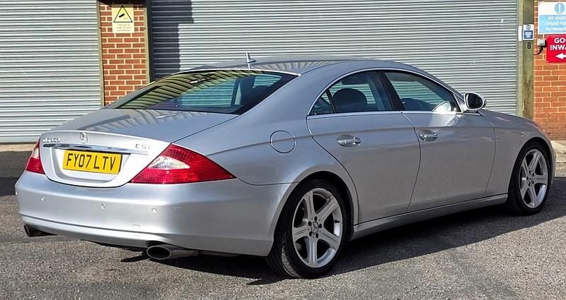 Used Mercedes CLS350 2007 Silver Coupe